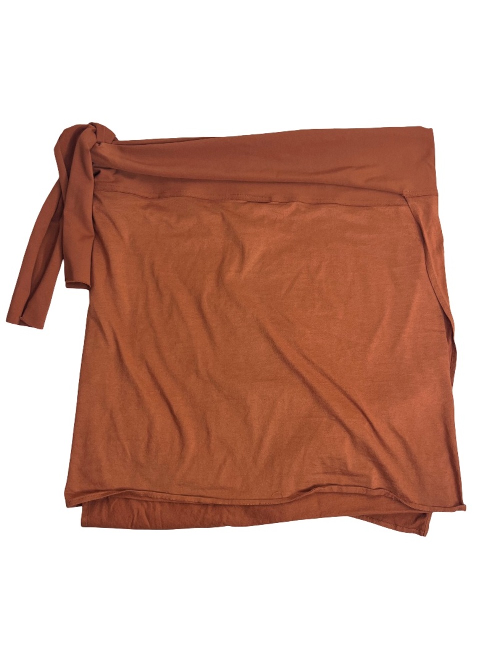 ERES Swimsuit Cover-Up Burnt Orange Sarong Skirt Sz N/S
